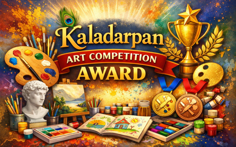 Kaladarpan art competition award showcase
