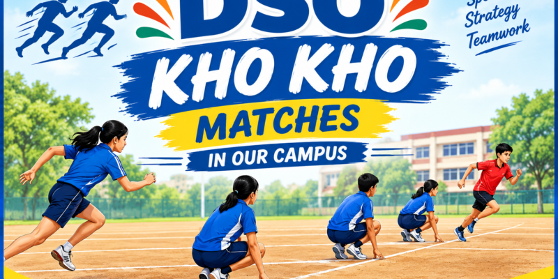 DSO Kho Kho Matches Poster